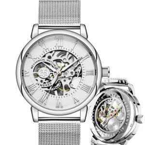 Montre Mécanique Steampunk Squelette - Chronos