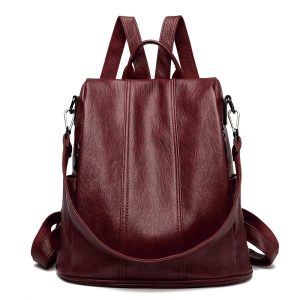 Sac a Dos en Cuir Femme - Vintage Style