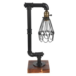 Lampe Tuyau Industriel Steampunk