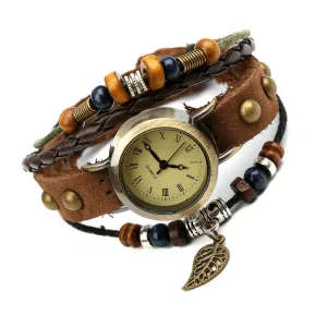 Montre Femme Fantaisie Bracelet Cuir - Dream Punk