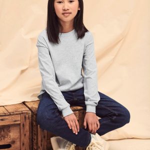 T-shirt enfant manches longues Valueweight (61-007-0)