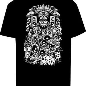 TEE-SHIRT RAVE MODELE INDIRAVE