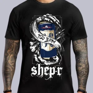 TEE-SHIRT RAVE modèle BEER IMPRESSION DEVANT