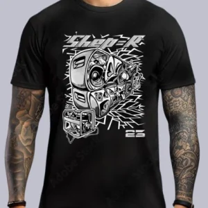 TEE-SHIRT RAVE modèle ELECTRO GROUP (impression devant)