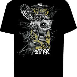 TEE-SHIRT RAVE MODELE CANNING HEAD