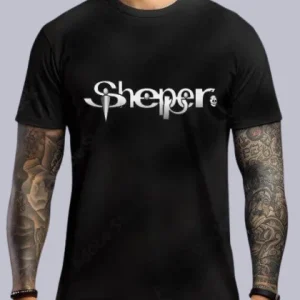 TEE-SHIRT RAVE modèle SHEPPER PERCING TETE DE MORT (impression Devant)