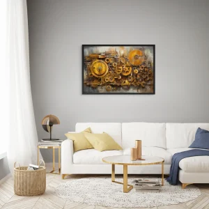 Tableau Indus Steampunk