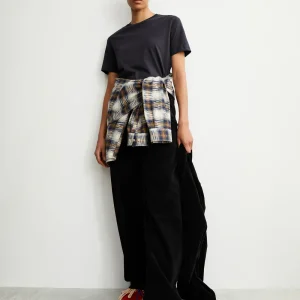 Tee-shirt en coton bio lualaa · gris anthracite