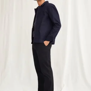 Pantalon chino en coton bio aaster · noir