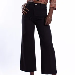 Pantalon Gwalior en coton bio Kalakawa · noir