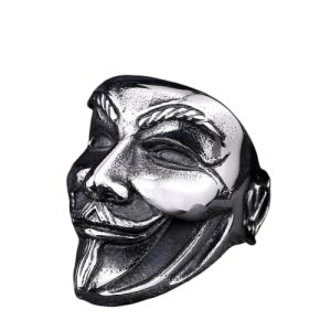 Bague Anonymous - Guy Fawkes