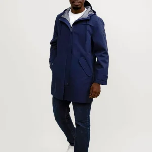 Imperméable en polyester recyclé · bleu marine