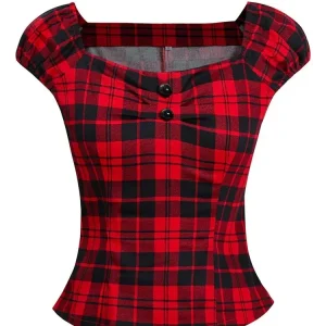 Blouse Tartan Femme - Mary Anning