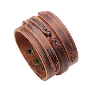 Bracelet Steampunk  Marron
