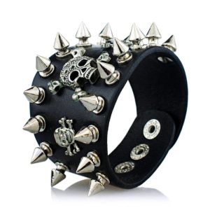 Bracelet Steampunk  Goth-Punk