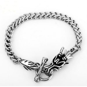 Bracelet Tete De Dragon Steampunk