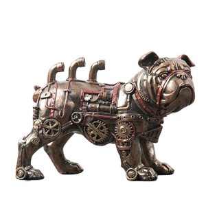 Décoration - Chien Robot Steampunk