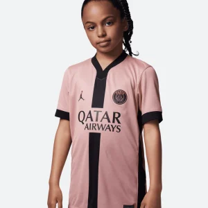 Maillot PSG Third Junior 2024/2025 - Rose/Noir