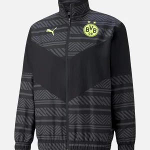 Veste de survêtement Dortmund - Noir/Jaune