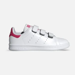 Adidas Stan Smith Bébé - Blanc/Rose