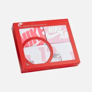 Coffret Naissance Nike Bébé Fille - Rose/Blanc