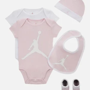 Coffret naissance Nike Jordan Bébé Fille - Rose/Blanc