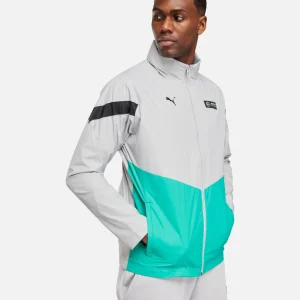 Veste coupe-vent Puma Mercedes AMG - Gris/Noir/Bleu