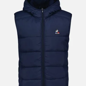 Doudoune sans manches Le Coq Sportif Tricolore - Bleu Marine