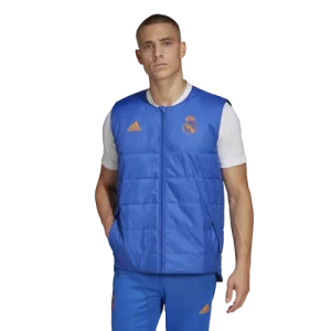 Doudoune sans manches Real Madrid réversible - Bleu