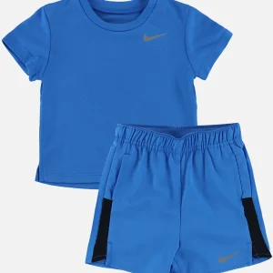 Ensemble Nike de t-shirt et Shorts BEBE - Bleu