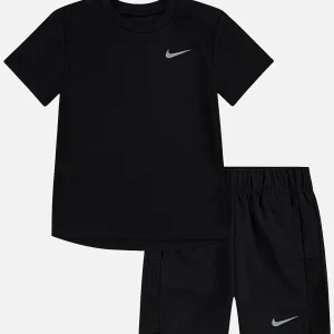 Ensemble Nike de t-shirt et Shorts Enfant - Noir