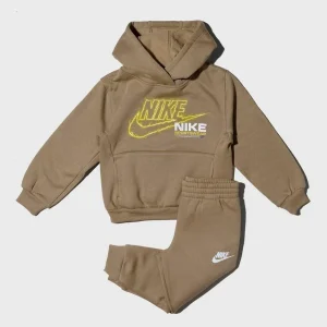 Ensemble Nike pantalon NSW  FS FLC PO Enfant - Marron