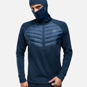 Haut 1/2 Zip FK Rocks Cagoule Intégrée - Marine