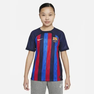 Maillot Domicile FC Barcelone Junior  - Bleu/Rouge