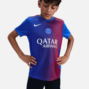 Maillot d'entraînement PSG Academy 2025/2026 Junior - Bleu/Rouge