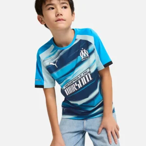 Maillot OM Faster 2024/2025 Junior - Bleu