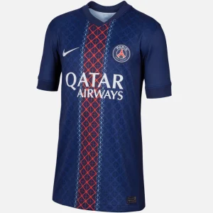 Maillot PSG Domicile Junior 2025/2026 - Bleu/Rouge