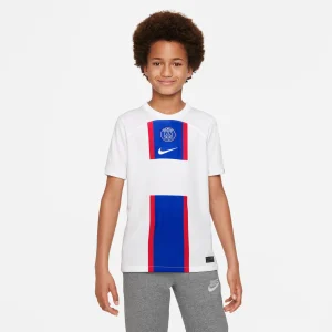 Maillot Third PSG Junior - Blanc/Bleu/Rouge