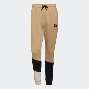 Pantalon Adidas Sportswear Colorblock - Beige/Noir