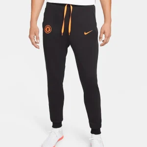 Pantalon Fleece Chelsea - Noir/Bleu/Orange