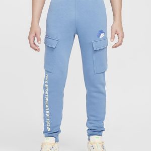Pantalon Nike Cargo Fleece Junior - Bleu