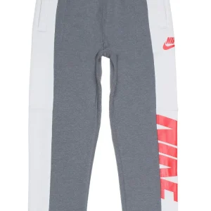 Pantalon Nike Sportswear Ampliffy Enfant - Gris/Blanc/Rouge