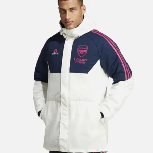 Parka Arsenal - Blanc/Bleu/Rose
