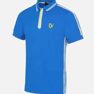 Polo FK Teams - Bleu Royal/Blanc/jaune