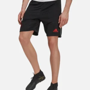 Short d'entraînement Manchester United - Noir/Rouge