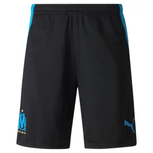 Short d'entrainement OM 2021/2022 - Noir/Bleu
