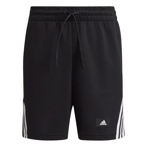 Short Adidas Sportswear 3 Stripes - Noir/Blanc