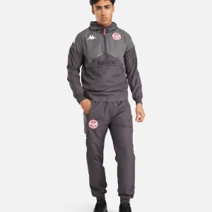 Survêtement Asteody Tunisie - Gris/Rouge