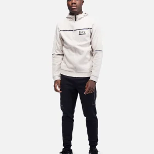 Survêtement EA7 Tracksuit Hoodie Ventus 7 - Beige/Noir