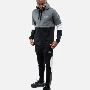 Survêtement Emporio Armani EA7 Train Athletic - Noir/Blanc/Gris
